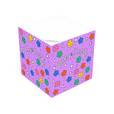 Flower Child Note Cube