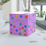 Flower Child Note Cube