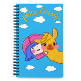 In the Clouds Spiral notebook