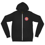 Official Badge Lightweight Unisex zip hoodie