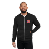 Official Badge Lightweight Unisex zip hoodie