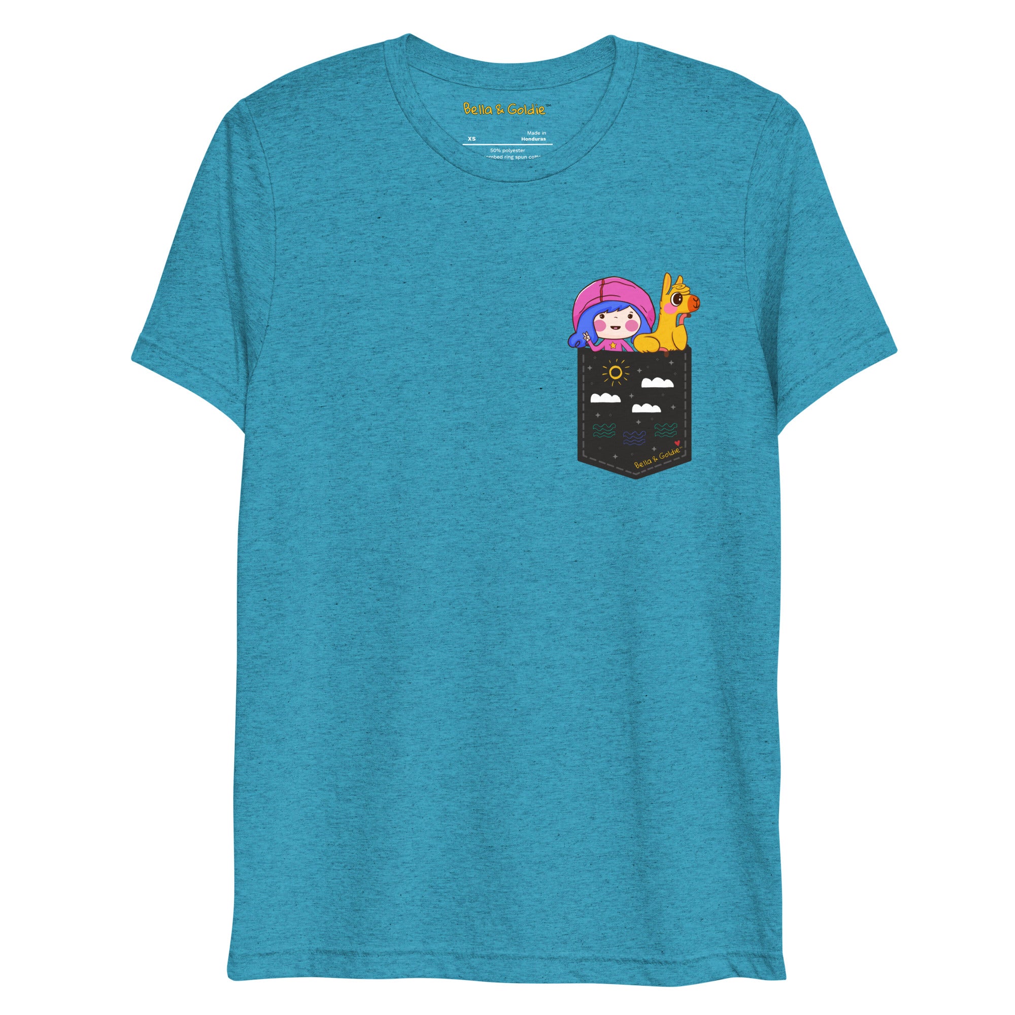 Pop Up Pocket Unisex Tee