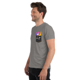 Pop Up Pocket Unisex Tee