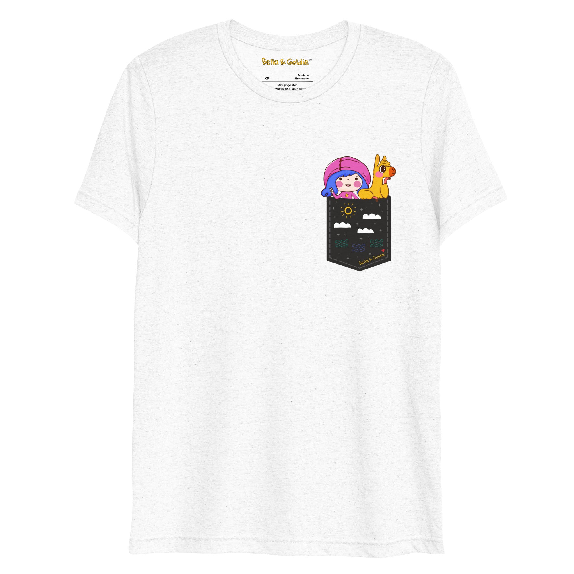 Pop Up Pocket Unisex Tee