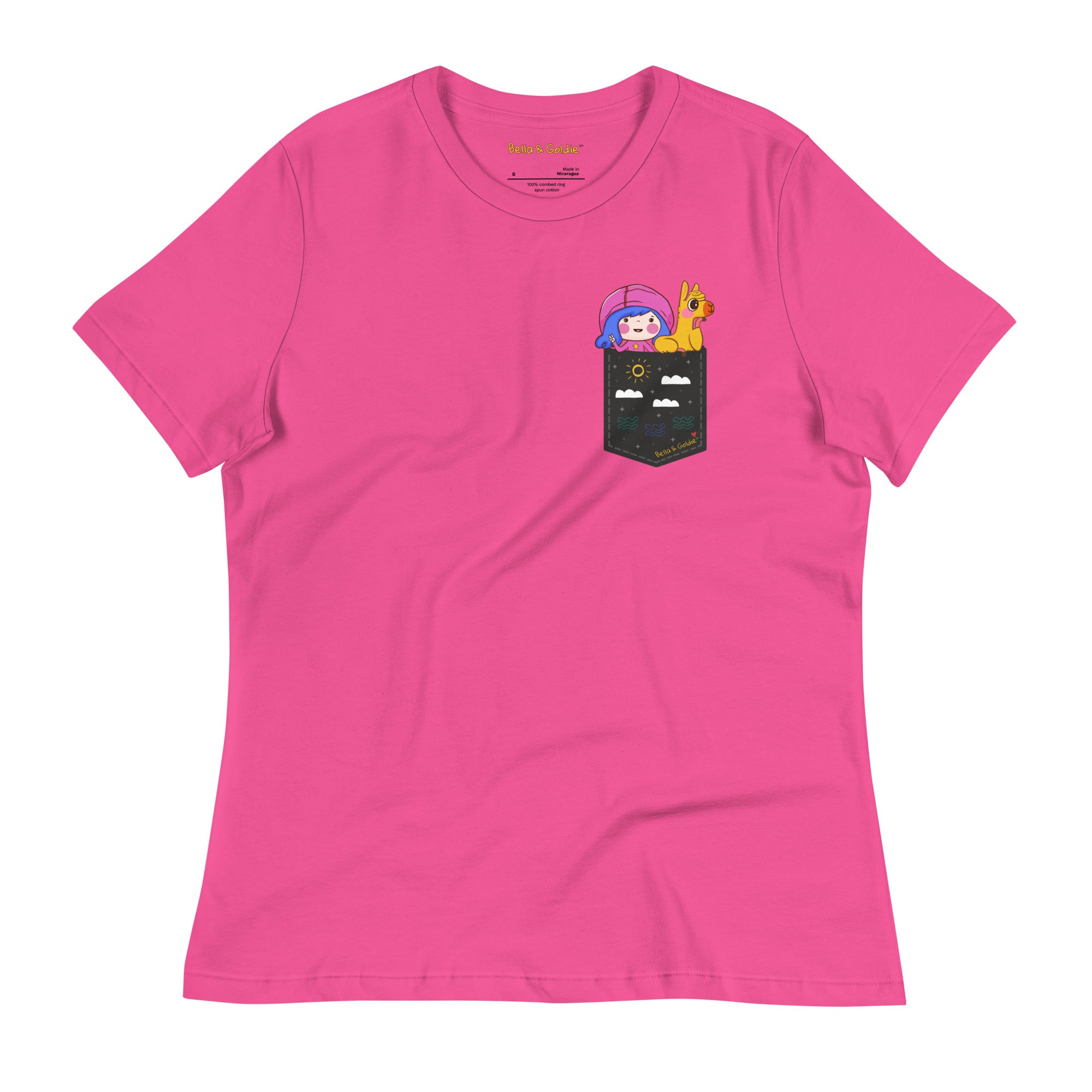 Pop Up Pocket Women's T-Shirt