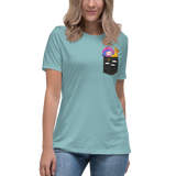 Pop Up Pocket Women's T-Shirt
