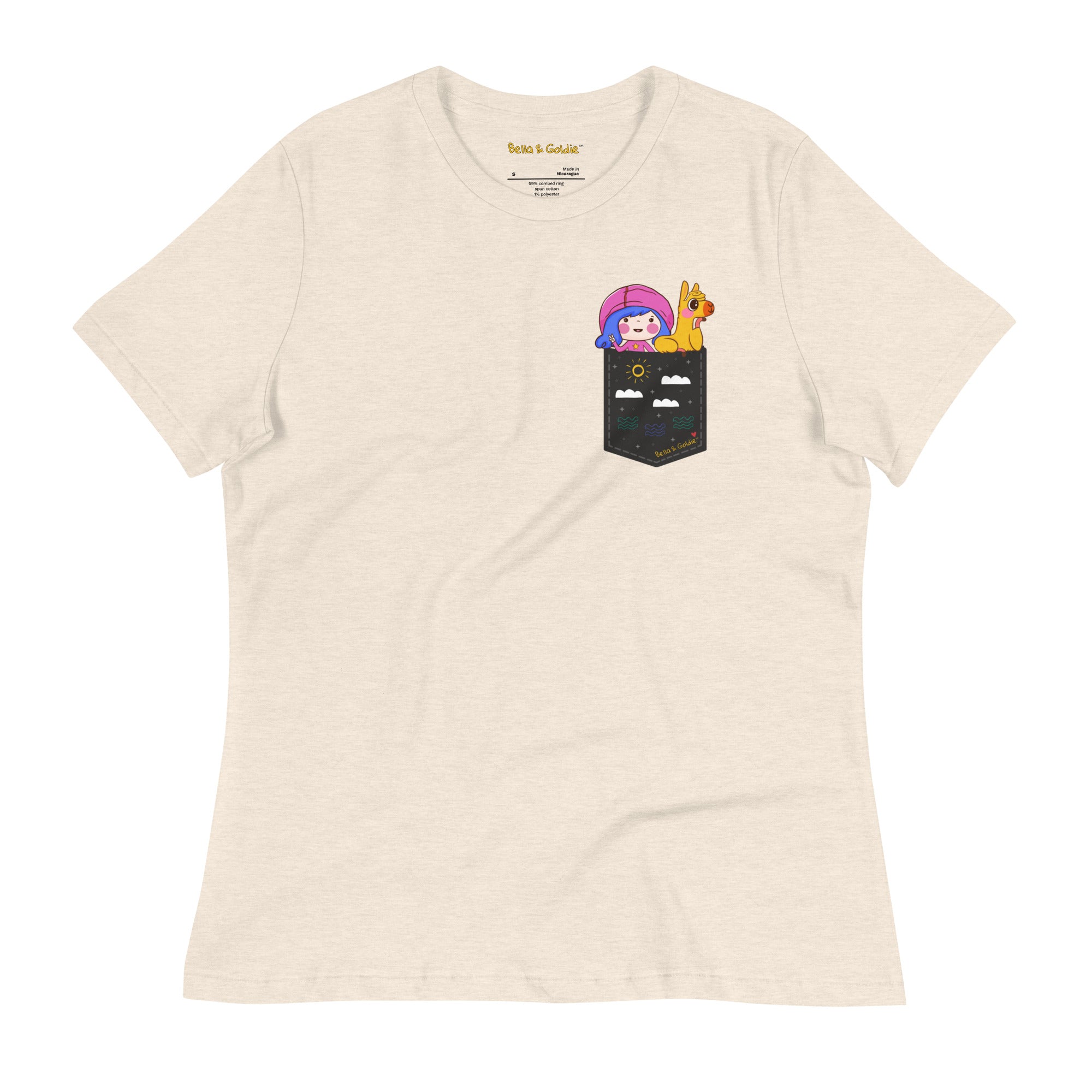 Pop Up Pocket Women's T-Shirt