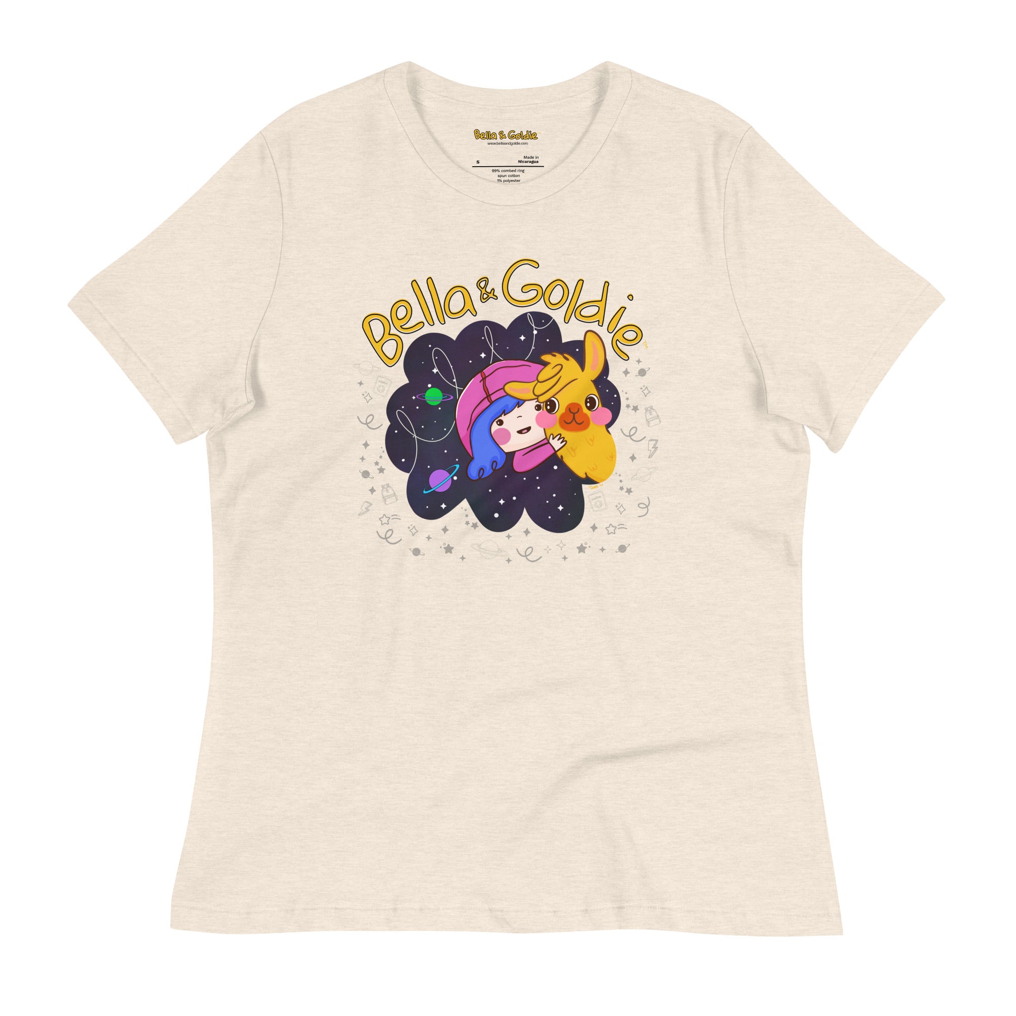 Bella & Goldie Space Women's Tee