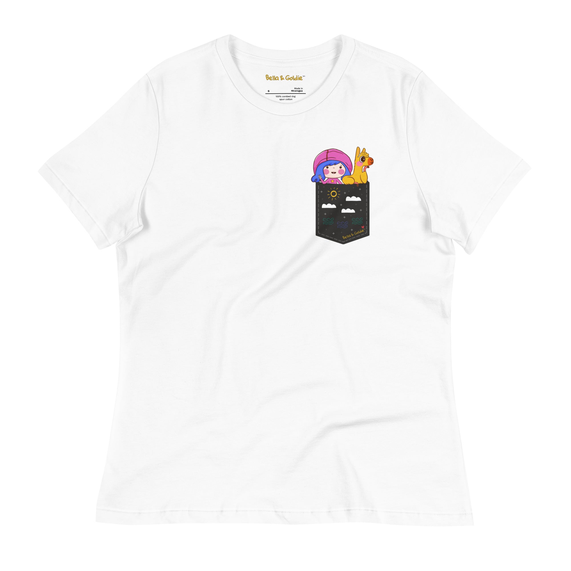 Pop Up Pocket Women's T-Shirt